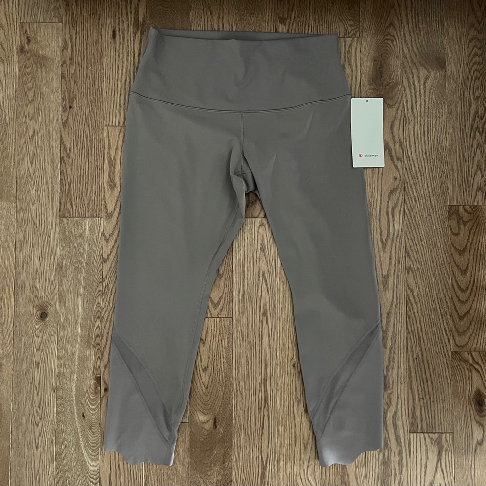 Lululemon Wunder Under crop with foldover waistband